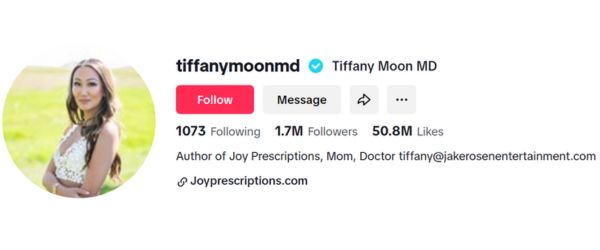 Tiffany Moon tiktok influencer