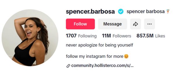 spencer barbosa tiktok influencer